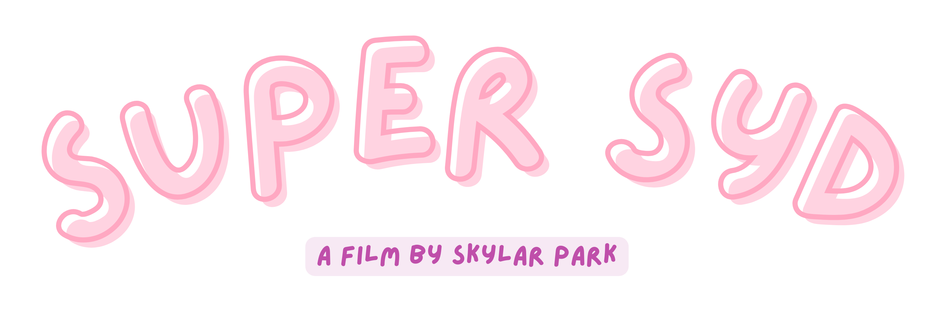 Super Syd text treatment