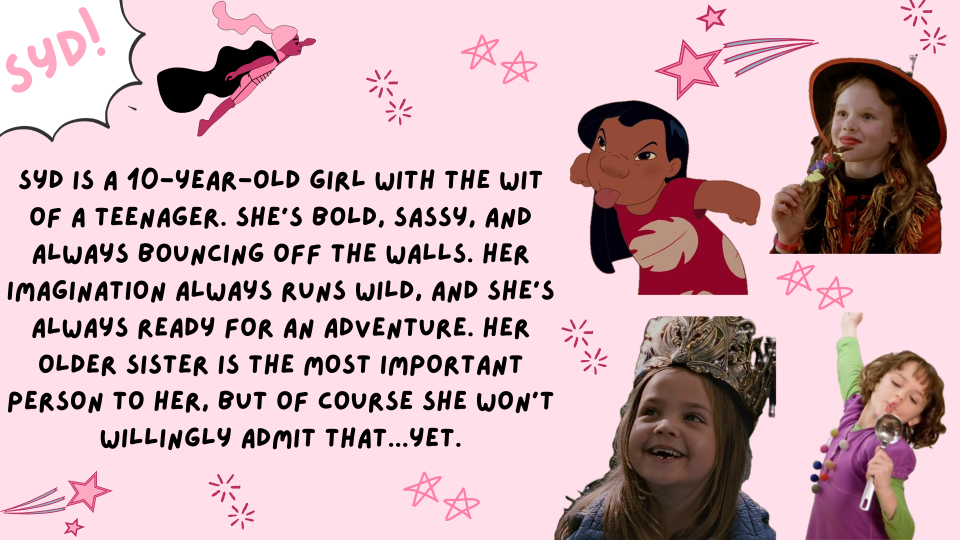 Sydney character card